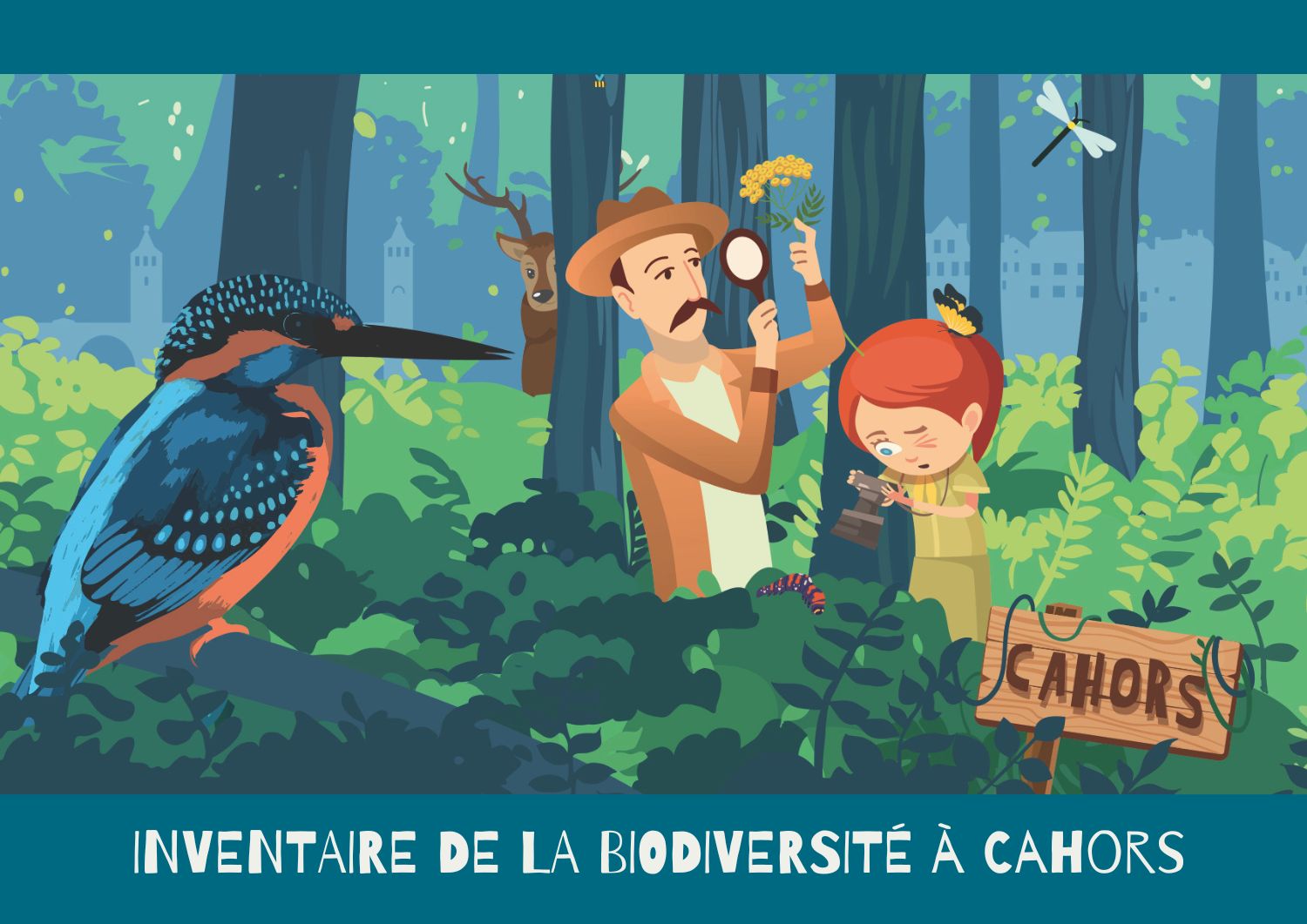 Inventaire de la biodiversité à Cahors